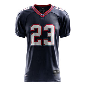 Maillot de football américain d'entraînement imprimé pour homme, col en V, haut de sport - Product Image 4