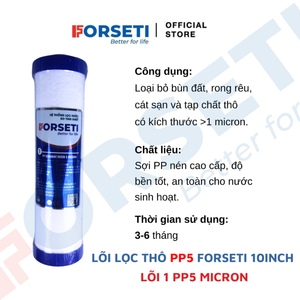 Prix d'usine – Filtre à sédiments PP5 en polypropylène et fibre de coton, 50 microns, pour osmose inverse, usage domestique, modèle Forseti, boîte ondulée - Product Image 2