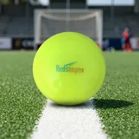Ballon de hockey personnalisé sans fossettes en PVC durable – Ballon d'entraînement et de pratique à surface lisse pour joueurs