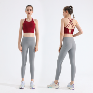 Women Cross Back Sports Bra Lightweight Workout <b>Top</b> Fitness Running Yoga Gym Activewear Daily Support Wear - Product Image 1