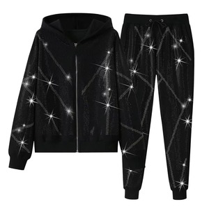 Survêtements de sport personnalisés unisexe en gros, design sublimé délavé à l'acide, streetwear, ensembles de jogging épais 2 pièces respirants - Product Image 1