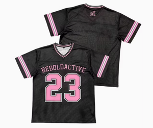 T-shirt pour homme en polyester rétro avec impression par sublimation, maillot de football américain personnalisé en mesh - Product Image 1