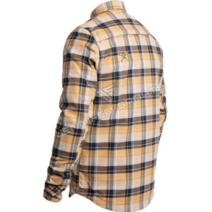 เสื้อเชิ้ตผ้าฝ้ายฟลานเนล 100% สำหรับขี่มอเตอร์ไซค์ แขนยาว ระบายอากาศได้ดี บุด้วยอะรามิด ประดับลูกปัด พร้อมปักโลโก้ตามสั่ง คุณภาพสูง ขายส่ง - Product Image 3