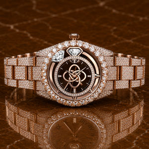 High Quality Moissanite <b>Diamond</b> <b>Watch</b> Men Full Iced Out VVS Stones <b>Watch</b> - Product Image 1