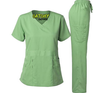 Tenue Médicale Professionnelle en Gros pour Hôpitaux – Ensemble de Vêtements de Travail Respirant, Confortable et Lavable pour Infirmières et Médecins - Product Image 1