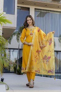 Costume indien pakistanais Punjabi Salwar Kameez robe pour femmes Bollywood robe ethnique au prix de gros pour adulte - Product Image 2
