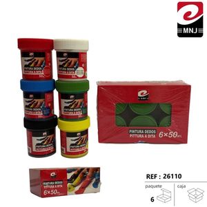 PINTURA DEDOS 50ML Pintura para Dedos Verde Juguetes de Dibujo - Product Image 2