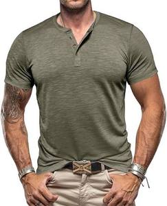Camiseta Casual de Manga Corta con Cuello Redondo para Jóvenes y Hombres, Logotipo Frontal, Corte Regular, Ecológica - Product Image 3