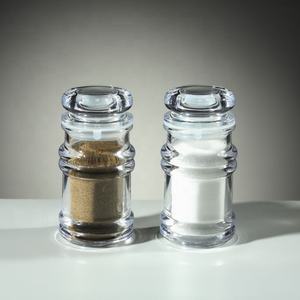 Salière et poivrière écologique en acrylique pour restaurant par Jack Worth - Product Image 2