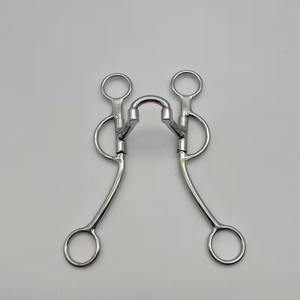 Bocado de Estilo Occidental, Hecho de Acero Inoxidable 304, con Centro Giratorio - Product Image 6
