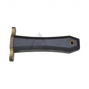 Cuchillos de hoja fija de calidad DIY para accesorios de exterior, mango de madera de alta calidad, color personalizado OEM - Product Image 3