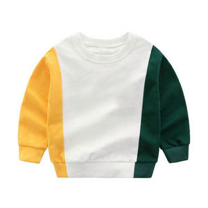 เสื้อฮู้ดดี้และเสื้อสเวตเชิ้ตเด็กผู้ชายสีดำขาว ตกแต่งกระเป๋าหลายช่อง ทรงโอเวอร์ไซส์ ขายตรงจากโรงงาน - Product Image 2