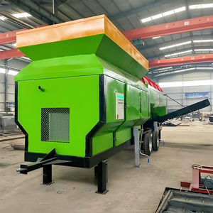 Duurzame, zware mobiele trommelzeef, composttrommelzeef 90-150tph voor verwerking van grond en compost - Product Image 3