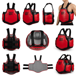 Protectores de Pecho para Boxeo, Protector Corporal Profesional para Entrenamiento y Sparring, Logotipo Personalizado, Fabricante OEM, Precio al por Mayor - Product Image 3