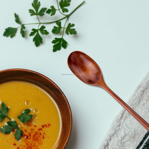 ชุดช้อนไม้ทำด้วยมือสำหรับใช้ในครัวช้อนกวนไม้ธรรมชาติสำหรับกาแฟชาหรือเครื่องเทศ - Product Image 6