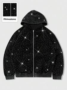 Latest Fashion Premium Quality Men <b>Rhinestone</b> <b>Hoodie</b> Best Quality 100%Cotton material Affordable Price Men <b>Rhinestone</b> <b>Hoodie</b> - Product Image 4