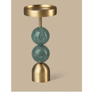 Porte-bougie en métal fait main de qualité supérieure pour bureau/table, décoration de Noël, écologique et durable, prix avantageux - Product Image 1