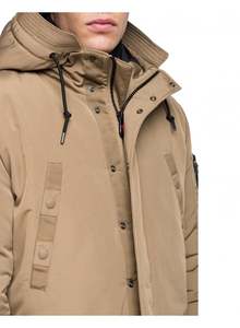 Parka d'hiver pour homme de haute qualité, personnalisable, en duvet, nouvelle mode, réversible, grande taille, chaude et élégante - Product Image 1