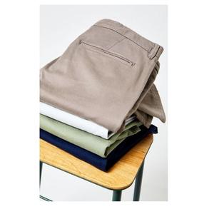 Pantalon chino en coton sur mesure pour homme, grande taille, coupe large et droite, élastique, vente en gros directe usine, export BD, OEM - Product Image 2
