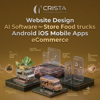 Website Design AI Software for Store Food trucks Android iOS Mobile Apps WordPress Shopify Plugin AI ERP CRM Software eCommerce