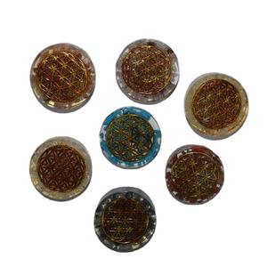 Conjunto de Chakras de Orgón con Símbolo Geométrico de la Vida, Personalizado y Moderno, Disponible en Línea - Product Image 1