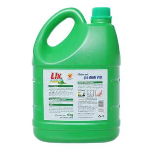 LIX Jabón Líquido para Platos con Aroma a Té Verde 3.5kg elimina la grasa de forma eficaz, dejando los platos frescos y limpios. - Product Image 2