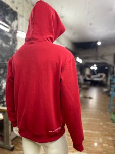 เสื้อฮู้ดดี้สกรีนลายคุณภาพสูง ออกแบบเองได้ เนื้อผ้านุ่มสบาย สไตล์สตรีทแวร์ เหมาะสำหรับใส่ลำลอง - Product Image 3