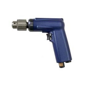 Perceuse pneumatique APLUS GLD-H5102, 4 500 tr/min, 0,65 CV, filetage de broche 3/8-24, mandrin 1/4, type à engrenages, poids 0,7 kg, application aéronautique - Product Image 1