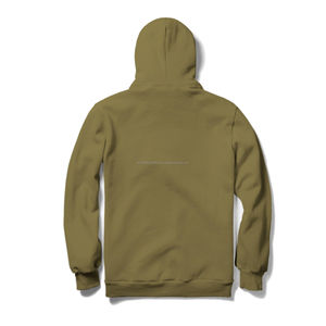 Sweat à capuche d'hiver pour homme, style ninja masqué, triple fermeture éclair, poids lourd, 100% coton, tissu éponge français, design délavé à l'acide, brodé - Product Image 2