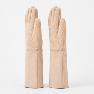 ถุงมือผ้าฝ้ายสั่งทำพิเศษ ผลิตจากผ้าคุณภาพสูง โครงสร้างสวมใส่สบาย และดีไซน์ทนทาน สำหรับชุดทำงานขายส่ง - Product Image 4