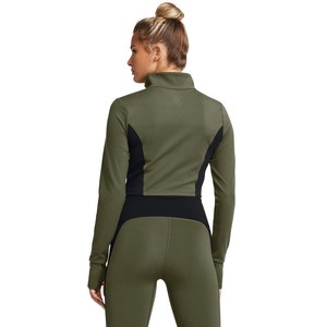Chaqueta Deportiva Corta Impermeable para Mujer, Corte Ajustado, con Logotipo Frontal - Product Image 3