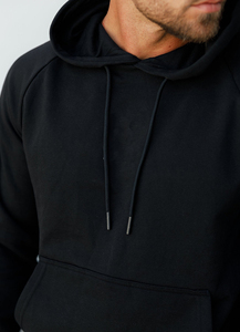 Sudadera con Capucha de Algodón con Logotipo Personalizado, Estampado de Alta Calidad, Estilo Oversize para Hombre - Product Image 2