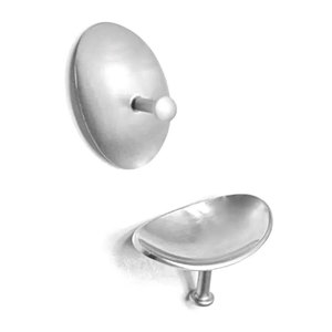 แผ่นปิดตาสแตนเลสคุณภาพสูงสำหรับต่อขนตาและป้องกันใต้ตา ใช้แผ่นปิดตาสแตนเลสที่ทนทาน - Product Image 1