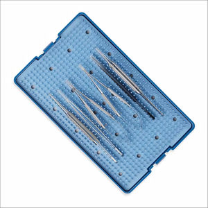 Nouvel ensemble complet d'instruments de microchirurgie orale en acier inoxydable MEDIVA ESSENCE ME-MSK-1, certifié CE - Product Image 3