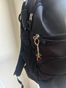 Handmade Beaded Cherry Keychain Cute Fruit <b>Bag</b> <b>Charm</b> Mini Pendant Key Ring Gift Custom Logo Wholesale Supplier - Product Image 6