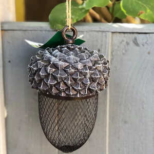 Royal Unique Design Galvanized Metal <b>Bird</b> Feeder Rustic Outdoor <b>Seed</b> Hanging <b>Bird</b> Food Holder Ideal for Balcony Accessories - Product Image 4