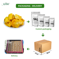 Premium Vacuum goreng Nangka buah kering untuk sehat cemilan dan memasak