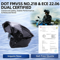 Casques de moto modulaires rabattables en ABS certifiés ECE/DOT, les plus populaires, unisexes, avec logo personnalisé, vente en gros directe usine