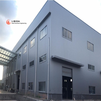 Entrepôt modulaire en métal à faible coût, entrepôt préfabriqué spacieux, entrepôt frigorifique, bâtiments en structure acier