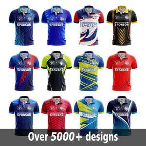 GAMEGAZER Ensemble de maillot de cricket pour hommes 2022, vêtements de sport en polyester respirant à rayures sublimées avec pantalon à taille élastique - Product Image 3