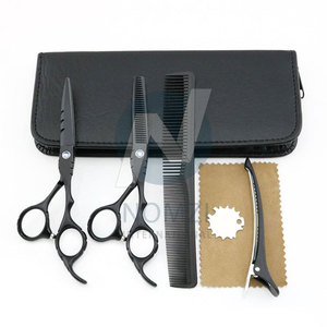 Juego de Cortapelos Profesional de Alta Calidad para Salón de Belleza, Equipo de Peluquería, Peine, Bolsa de Almacenamiento, Estuche, Tijeras, Kit Personalizado - Product Image 3