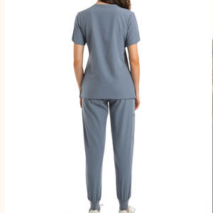 Medical Uniform Scrubs <b>Set</b> Soft Fabric Breathable Fit Comfortable Build for Hospital Clinic Nursing Work and Daily Professional - Product Image 4