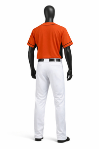 Custom Baseball Uniform Set <b>Button</b> Up Baseball Jersey and Pants Breathable Quick Dry Team Kit OEM ODM Private Label Manufacturer - Product Image 3