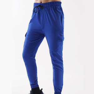 High Quality <b>Lightweight</b> <b>Summer</b> <b>Men's</b> Straight Trouser Solid Color 100% Cotton Breathable Quick Dry Low MOQ - Product Image 1