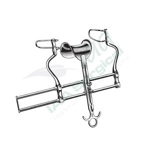 Retractor Abdominal Manual Balfour Autorretenible de Acero Inoxidable, Instrumento Quirúrgico Reutilizable y Ajustable para una Amplia Exposición - Product Image 2