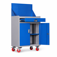 Coffre à outils d'atelier en métal OEM, grande capacité, armoire de rangement multi-tiroirs avec roulettes pour usage industriel