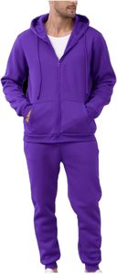 Ensemble de survêtement personnalisé en polyester interlock 250 GSM pour homme, veste zippée et pantalon de jogging, imprimé camouflage sublimé, tenue de sport d'extérieur - Product Image 2