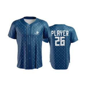 Camisetas de Béisbol Personalizadas al por Mayor para Mujer, 100% Poliéster, Malla Transpirable, Antibacterianas, con Logotipo Personalizado - Product Image 4