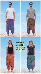 New Tredy Lightweight 100% Cotton <b>Women's</b> Winter <b>Trouser</b> with Elastic Waist Breathable <b>Loose</b> Fit Vintage Design <b>for</b> Travel - Product Image 6