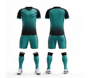 High Quality Sublimated Soccer Jersey & Shorts | <b>Men</b> Women Youth Sizes | Lightweight Quick Dry Training Sportswear - Product Image 3
